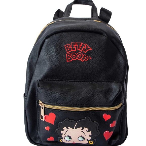 Betty Boop Mini Backpack - NEW - Picture 1 of 4